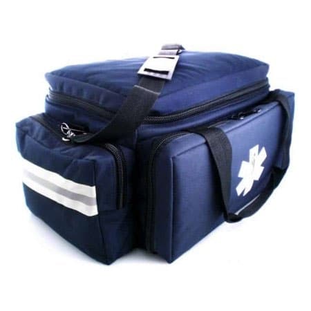 MedSource Padded Trauma Bag, Navy Blue