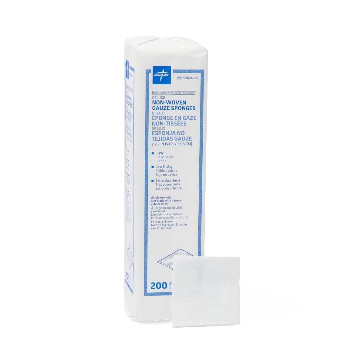 Medline Deluxe NS Nonwoven Gauze Sponge - Image 1