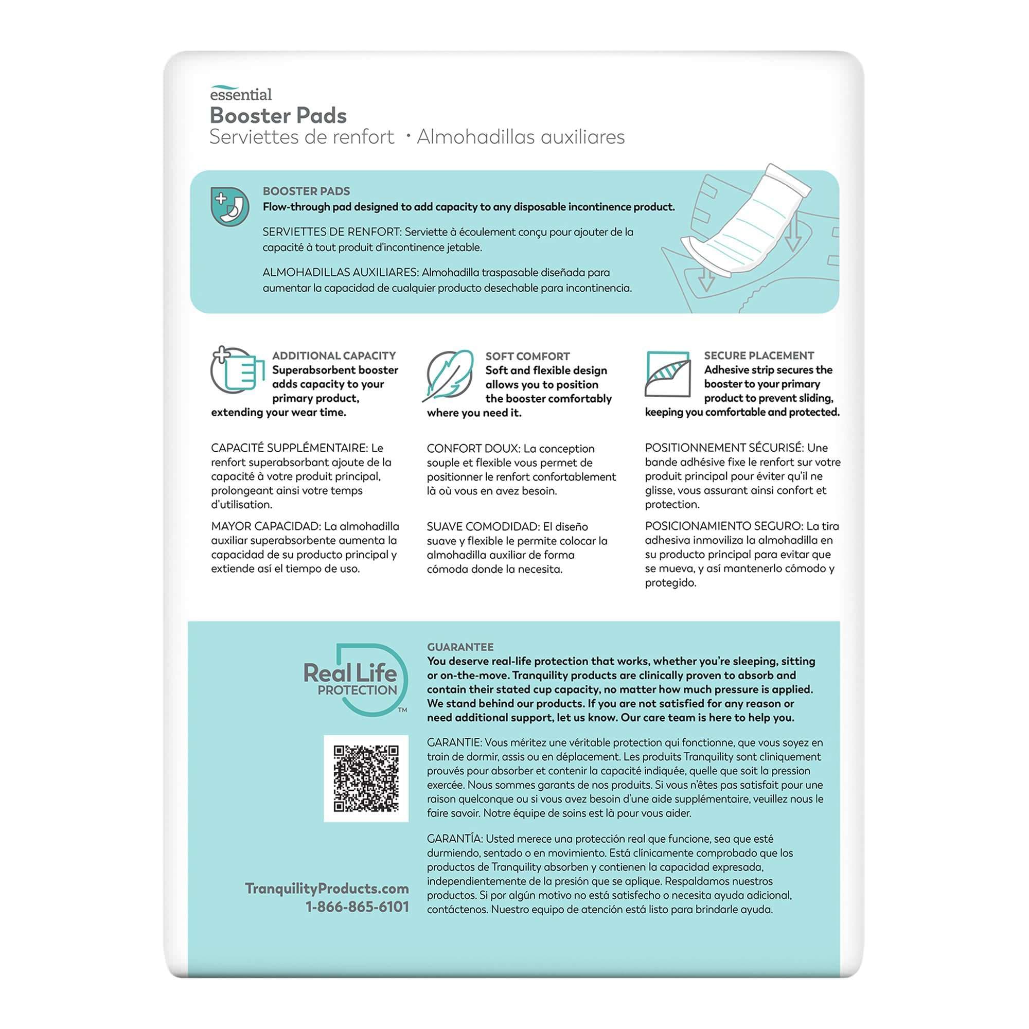 Tranquility Essential Moderate Booster Pads - Image 3