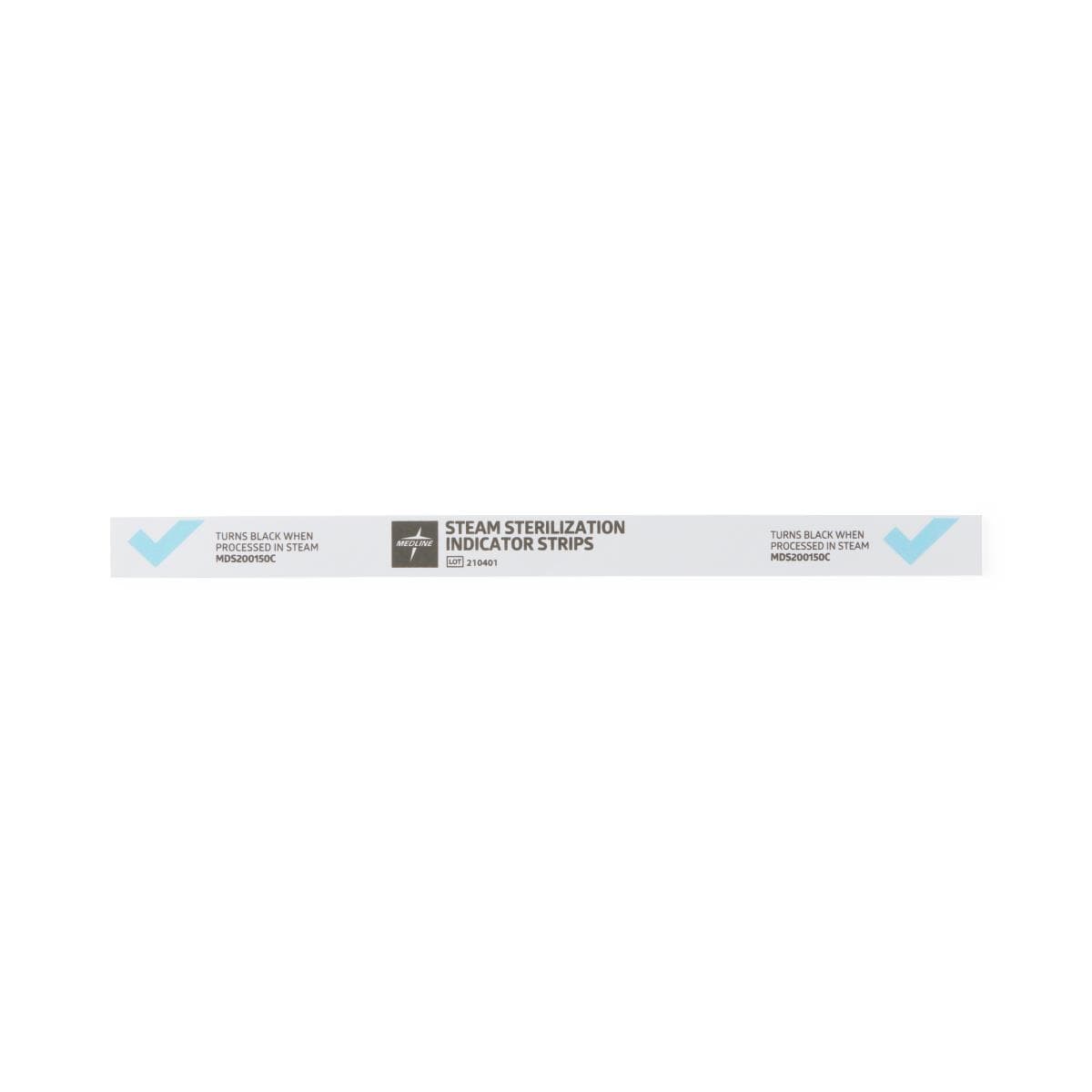 Medline Class 4 Steam Indicator Strips, 8 Inch - Case of 2250 - Image 1
