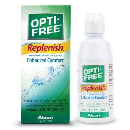 Opti Free Replenish Contact Lens Solution