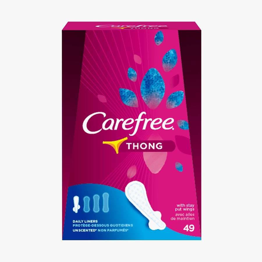 Carefree Thong Panty Liner