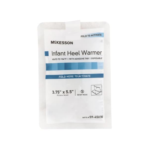 McKesson Instant Infant Heel Warmer, One Size Fits Most