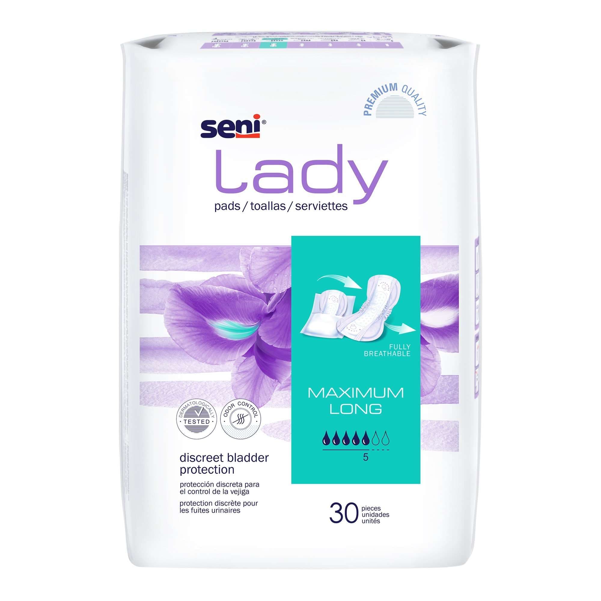 Seni Lady Maximum Pads, Long - Image 1