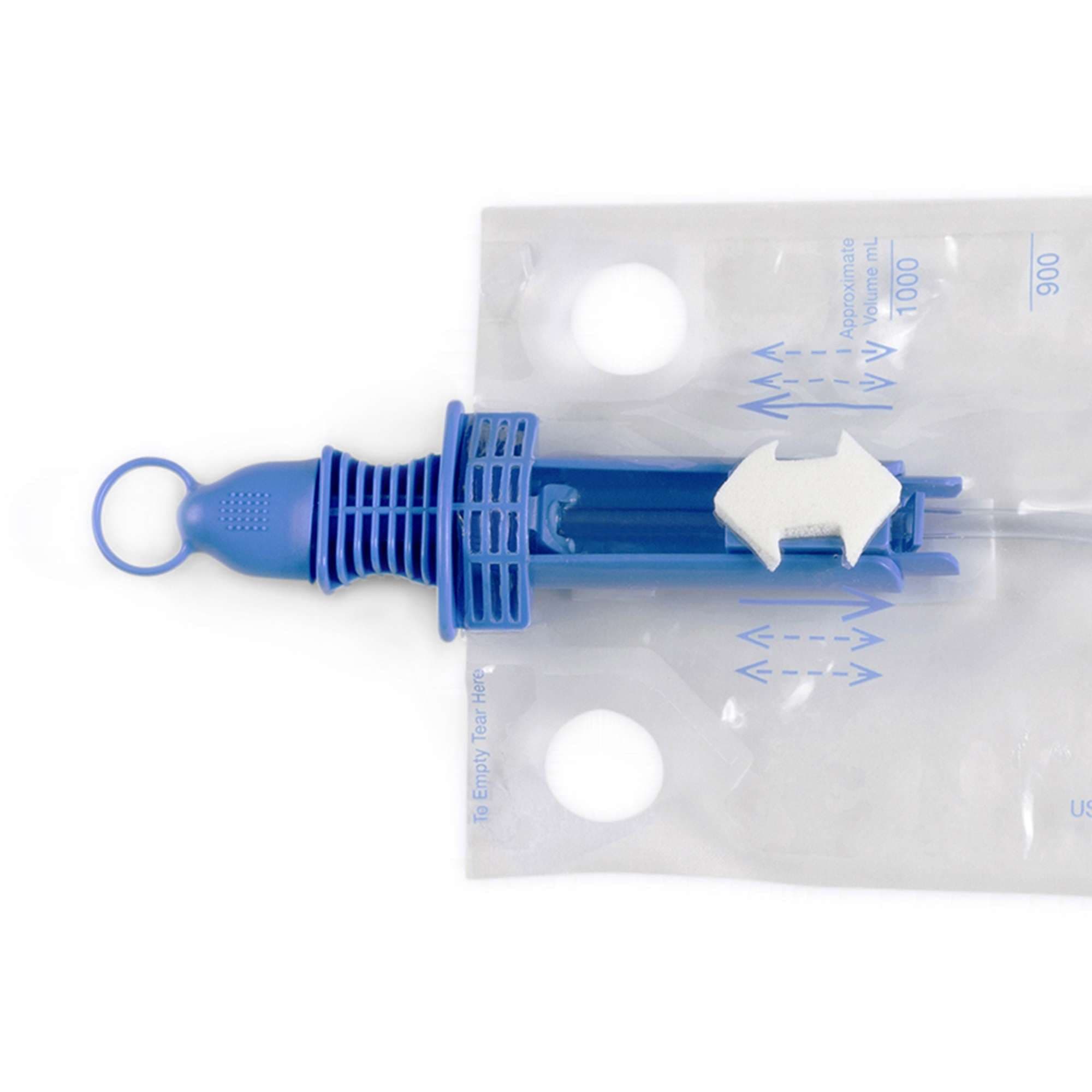 Cure Dextra Closed System Catheter with Straight Tip - Image 2