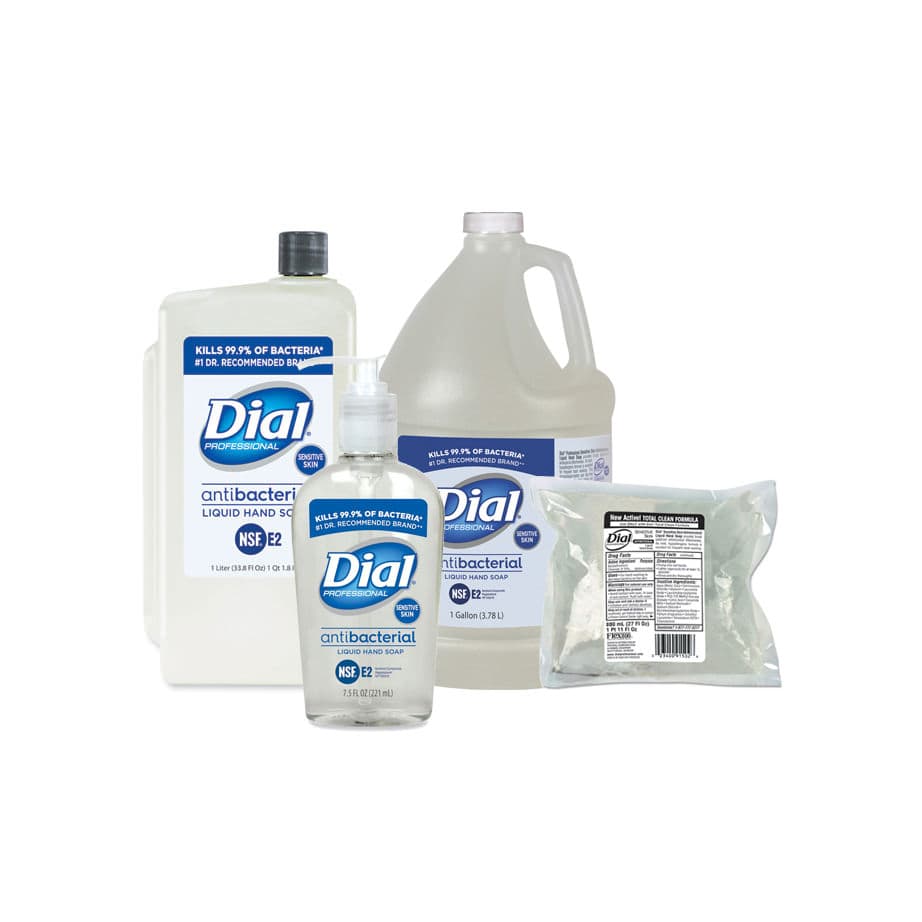 Dial Sensitive Skin Antibacterial Liquid Hand Soap