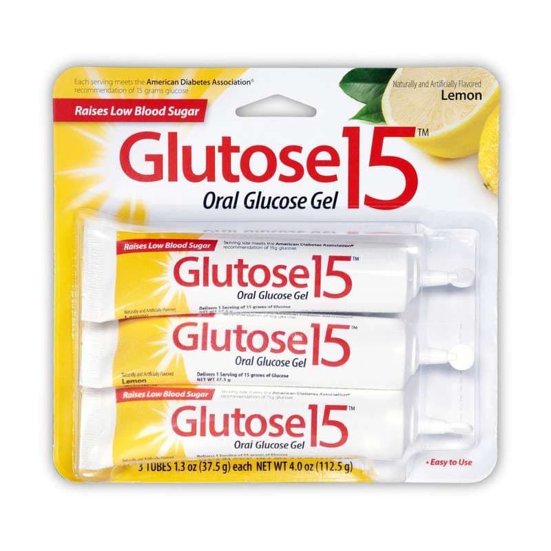 Glutose 15 Glucose Supplement, Gel