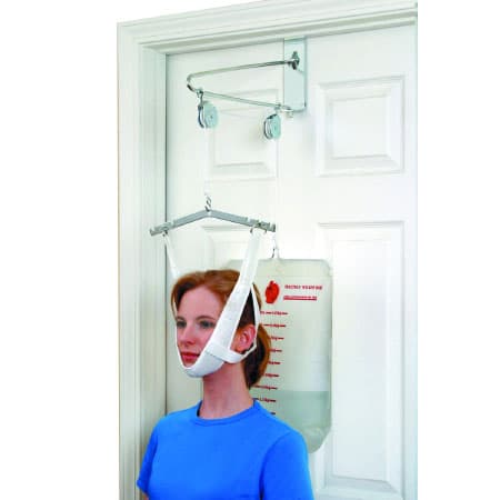 DMI Hook and Loop Strap Closure Cervical Traction Kit, Overdoor