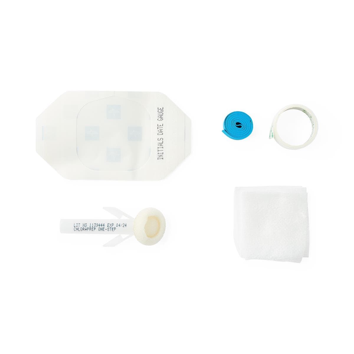 Medline 6-Piece IV Start Kit - Case of 100 - Image 1