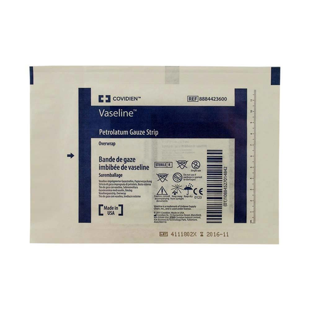 Covidien Vaseline Non-Adherent Petrolatum Gauze Dressing - Image 2