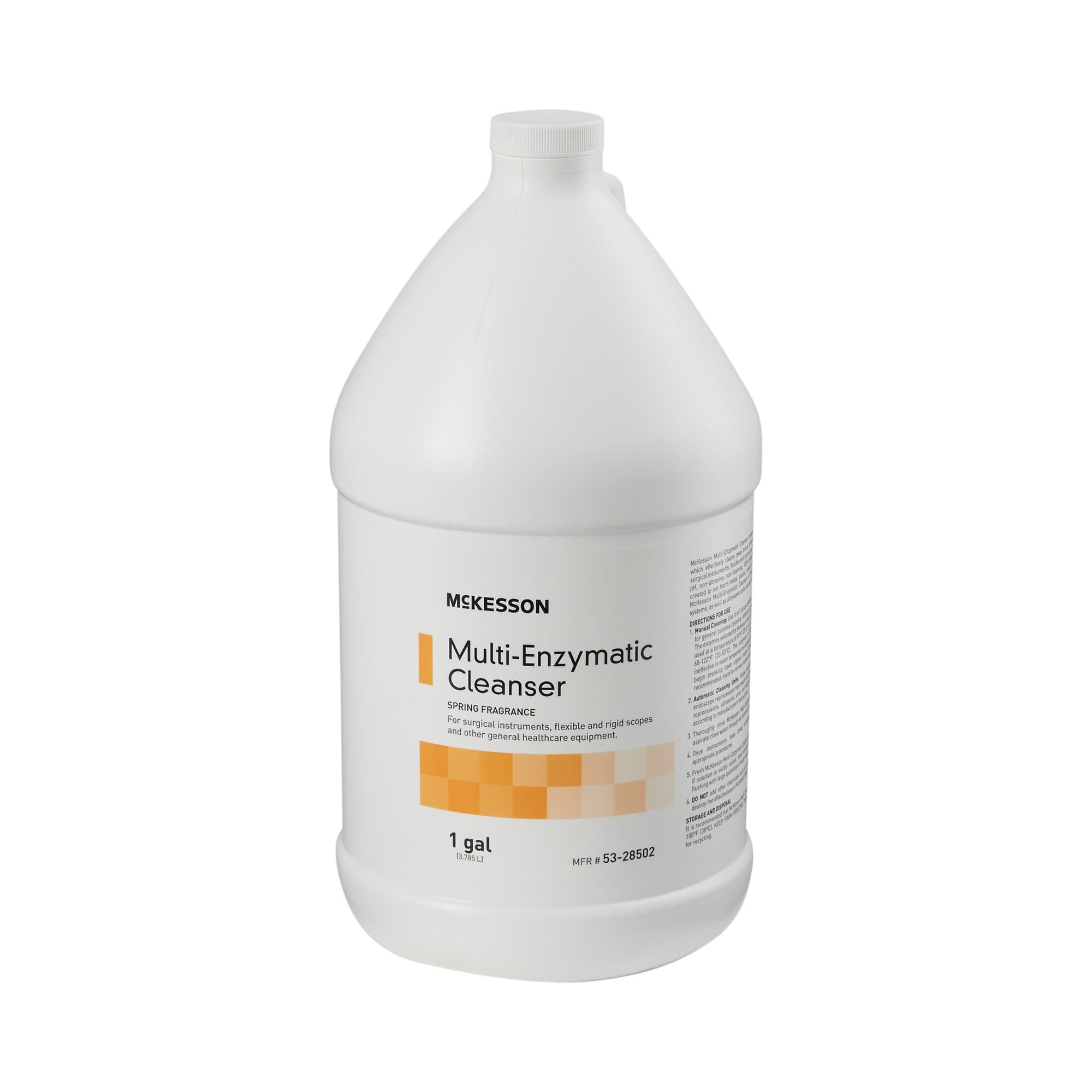 McKesson Eucalyptus Spearmint Scent Multi-Enzymatic Instrument Detergent, 1 Gallon - Image 2
