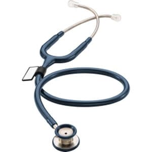 McKesson Single Lumen Classic Stethoscope, Teal Blue, 21 Inch Tube