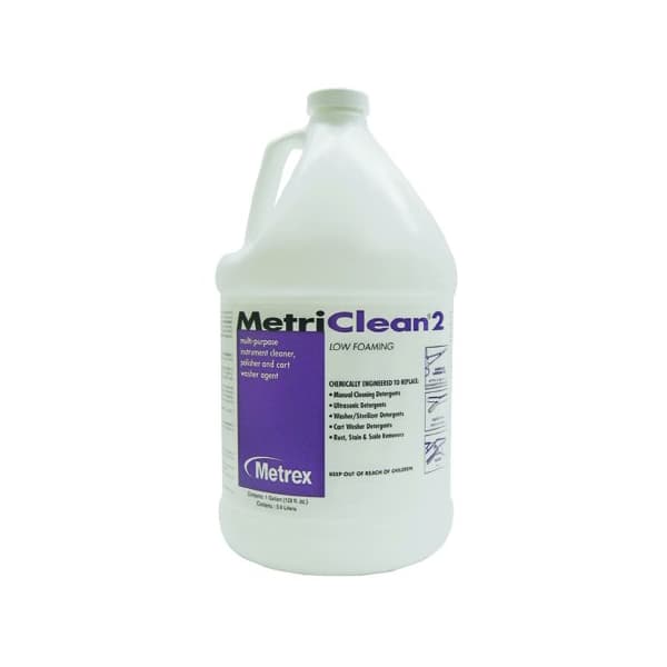 MetriClean 2 Instrument Detergent Liquid Concentrate, 1 Gallon - Case of 4