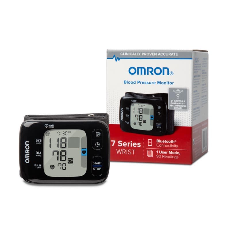 Omron 7 Series Wireless Wrist Blood Pressure Monitor - Image 3