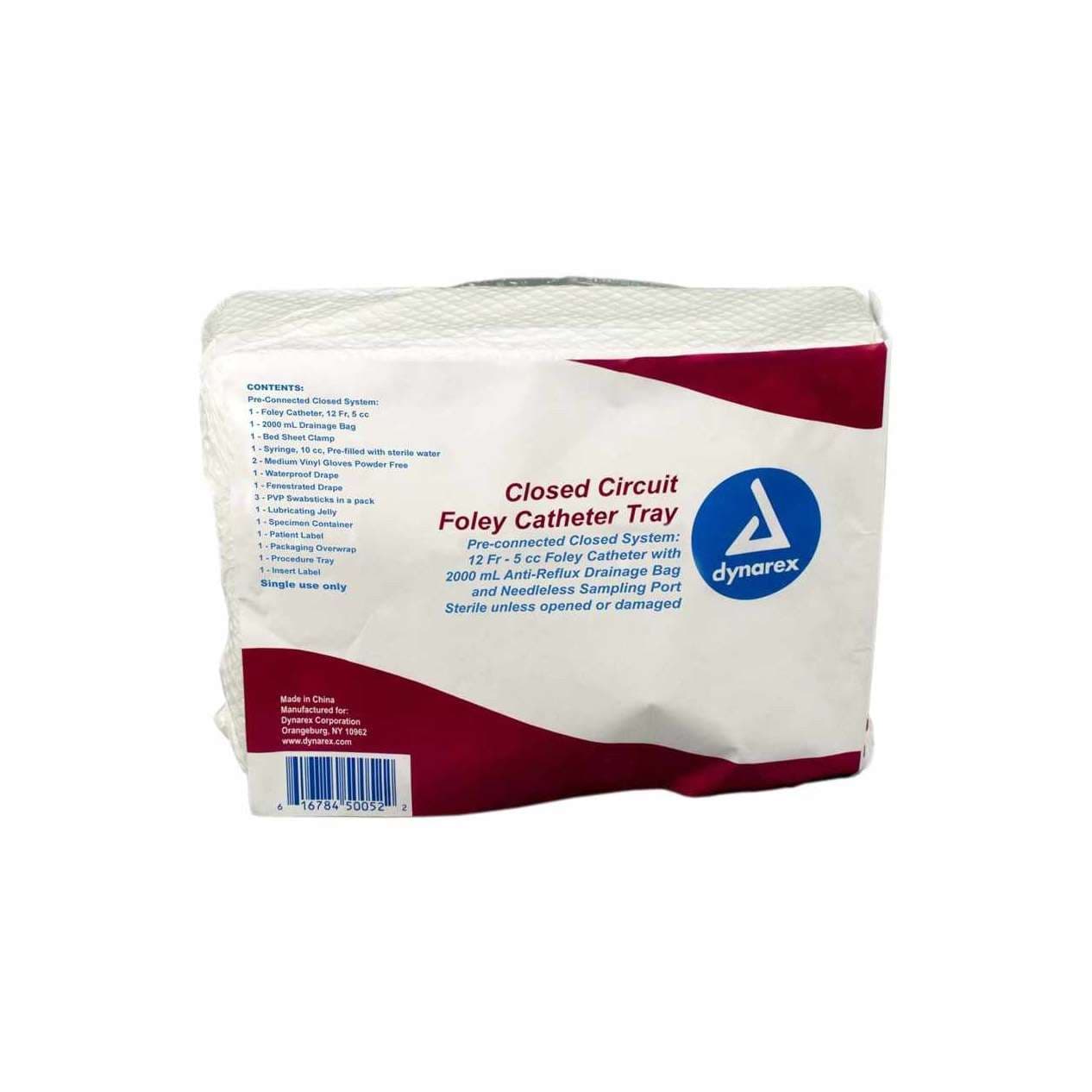 Dynarex Closed Circuit Catheter Tray - Image 1