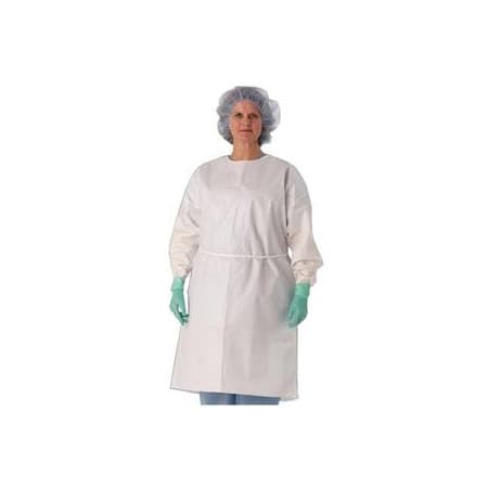 Cardinal Health Isolation Gown, Poly-Coated with Cuff, Impervious, Full Back Style - Image 1