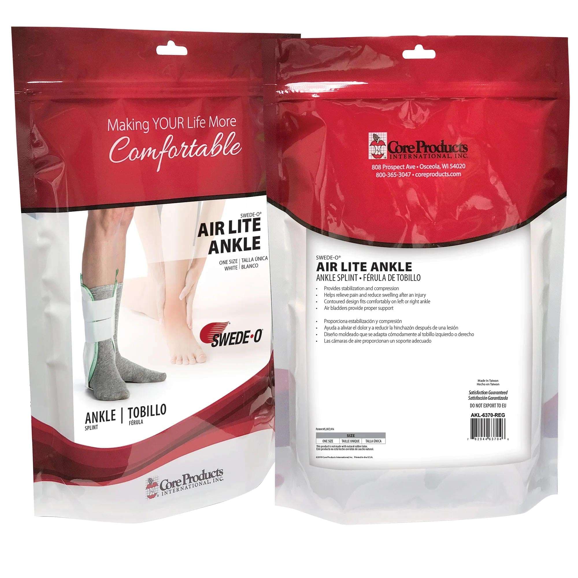 Swede-O Air Lite Ankle Splint - Image 8