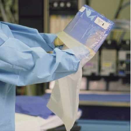 DeRoyal C Arm-Mobile X-Ray Drape 140 L x 41 W Inch - Case of 10 - Image 1