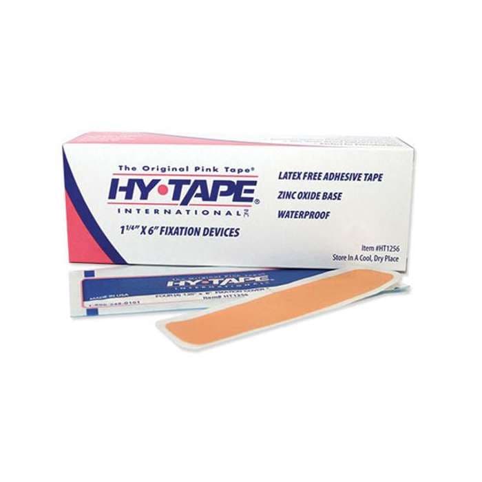Hy-Tape, 4 strips of 1.25" W x 6" L per pack - Box of 25