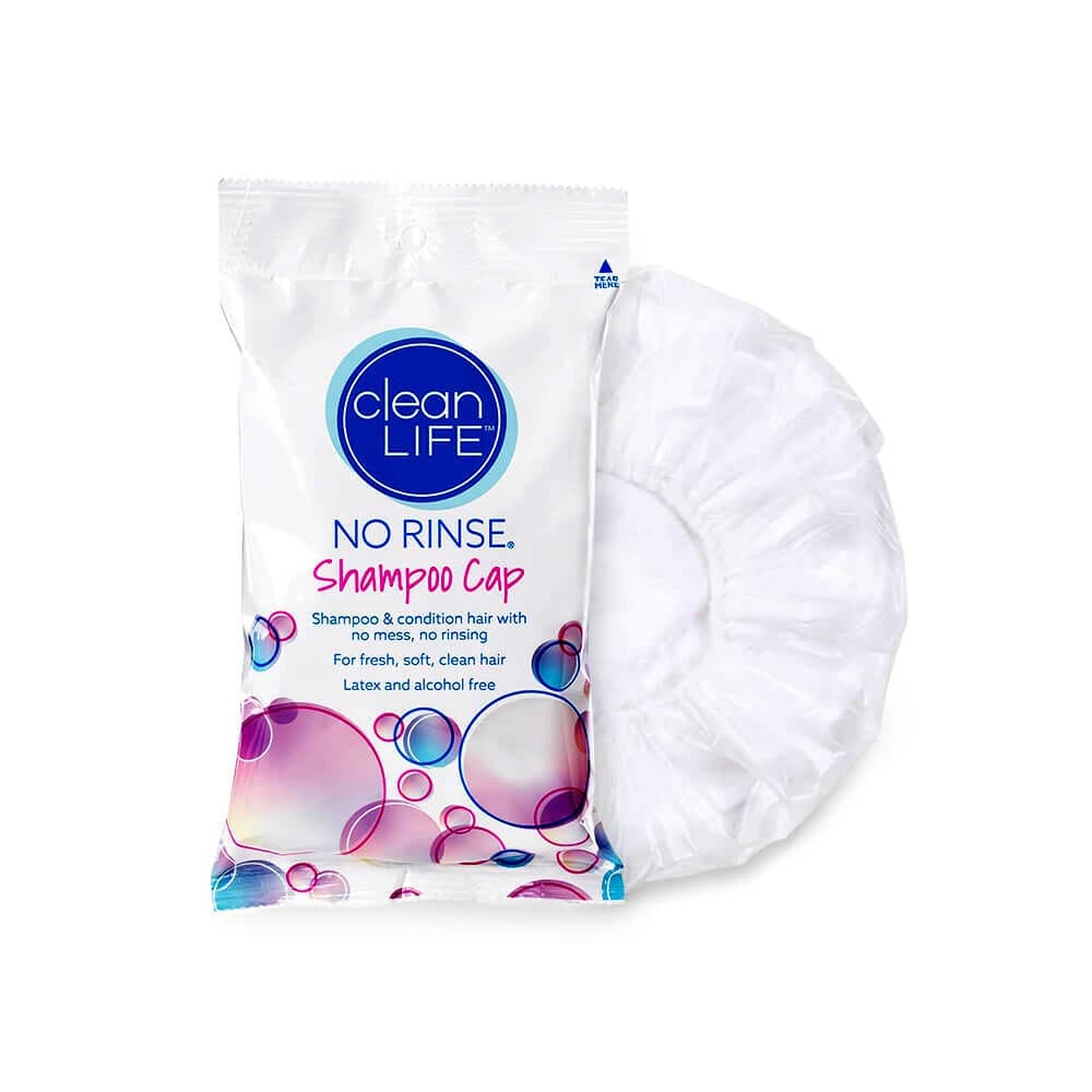 cleanLIFE No Rinse Shampoo Cap