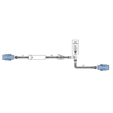 ChemoLock Channel Two Diluent Set - Case of 25 - Image 1
