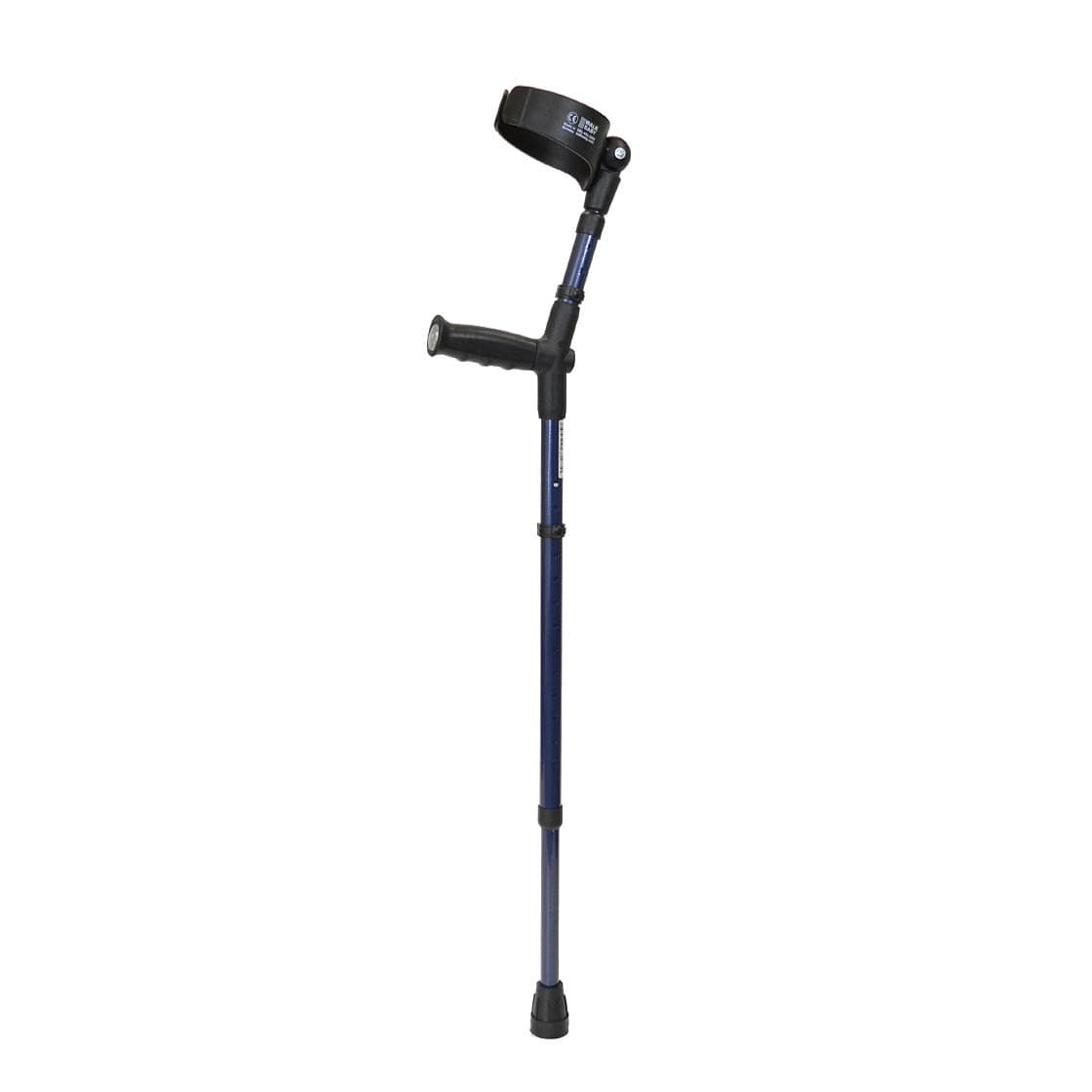 Walk Easy Adult forearm crutches, adjustable 4" full cuff (Pair)