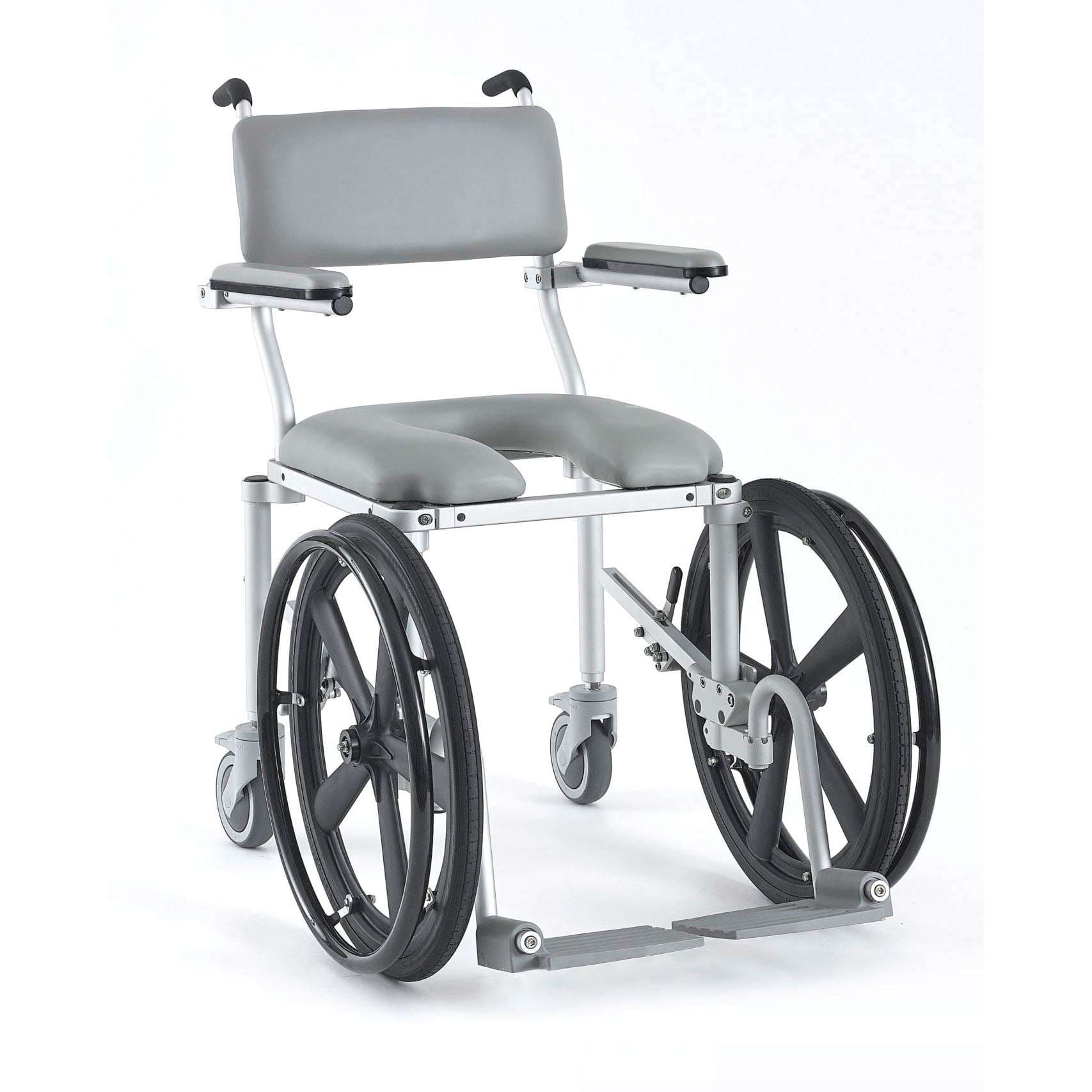 Nuprodx multiCHAIR 4020RX Roll-In Shower Commode Chair - Self Propelled