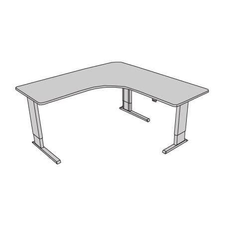 Infinity Adjustable Perfect Corner Desk