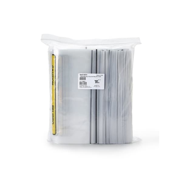 Health Care Logistics Chemo Drug Transport Bag Clear Bag 4 mil