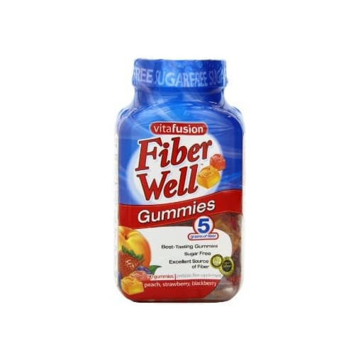 Vitafusion Fiber Well Fiber Supplement Gummies, Assorted Flavors - Image 1