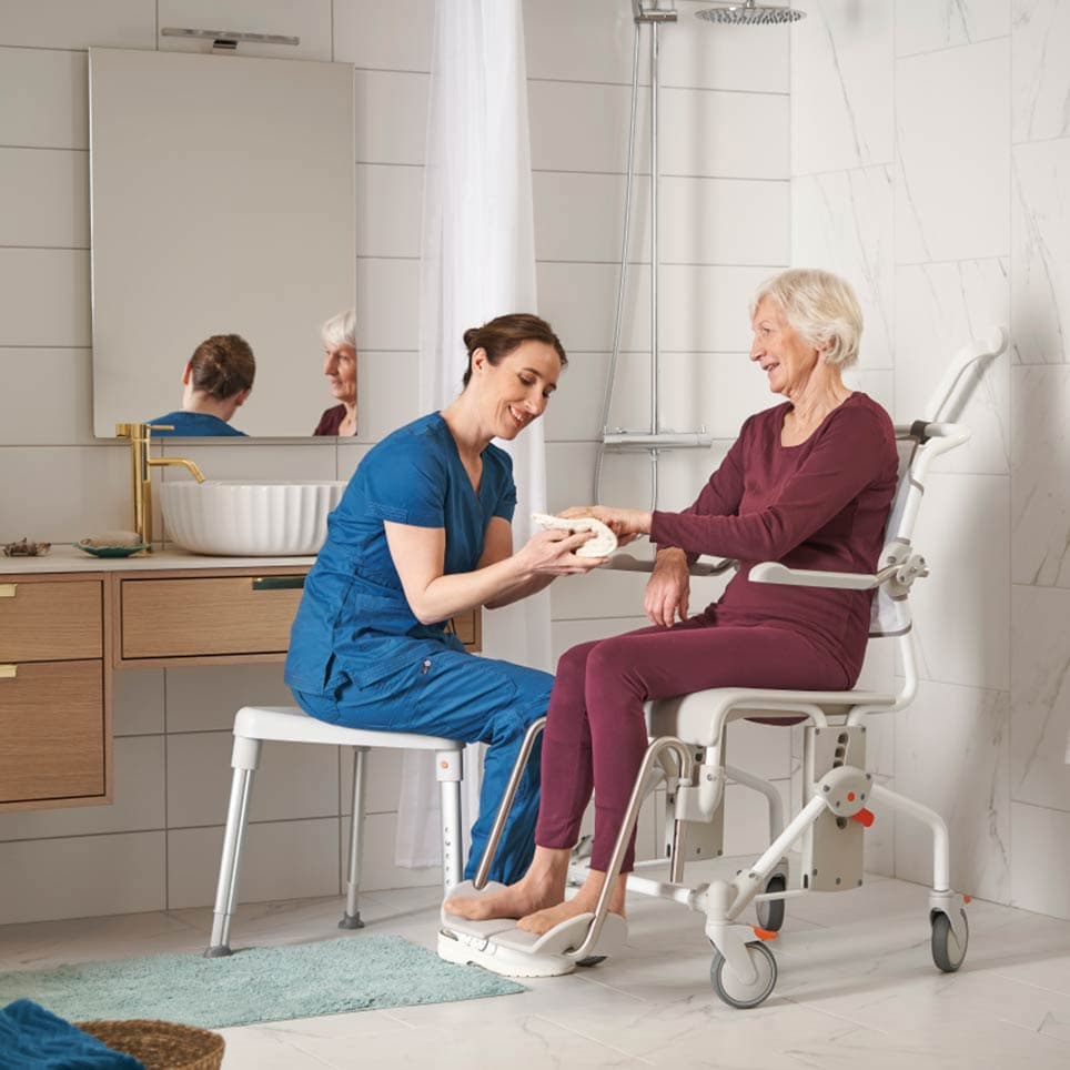 Etac Swift Mobil-2 Shower Commode Chair - Image 3