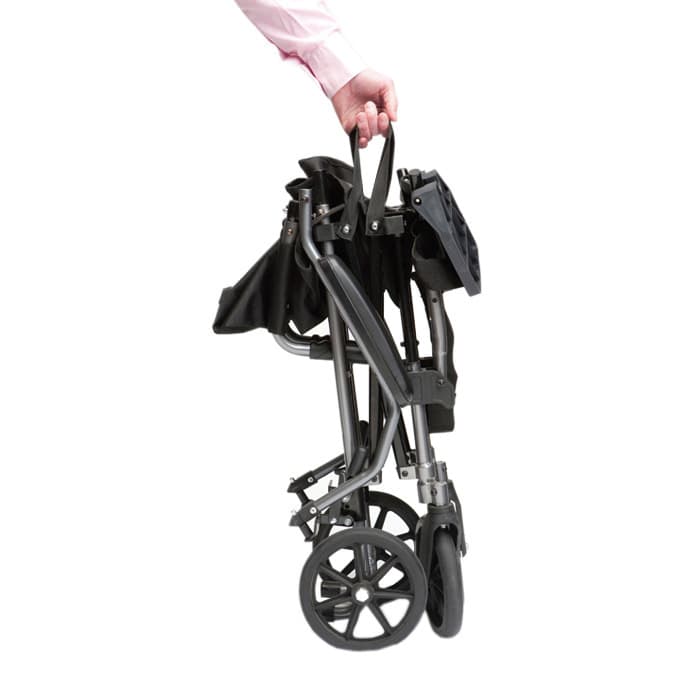 Drive Medical Travelite transport wheelchair - Image 4
