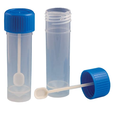 Screw Cap Stool Specimen Container, 30 ml - Case of 500 - Image 1