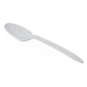 Medline Disposable White Plastic Spoons - Case of 1000