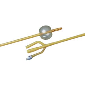 Bardex Lubricath Alcock Specialty 3-Way Foley Catheter - Image 1