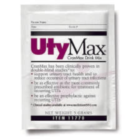 UtyMax CranMax Urinary Health Supplement, Cranberry, 5 Gram Powder Packet - Case of 60