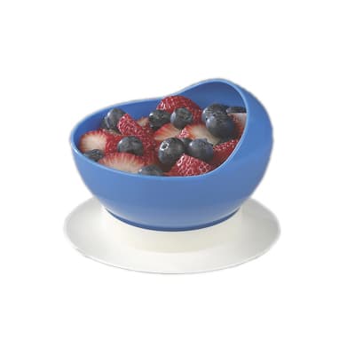 FabLife Scoop bowl with suction cup base, 4-1/2" diameter