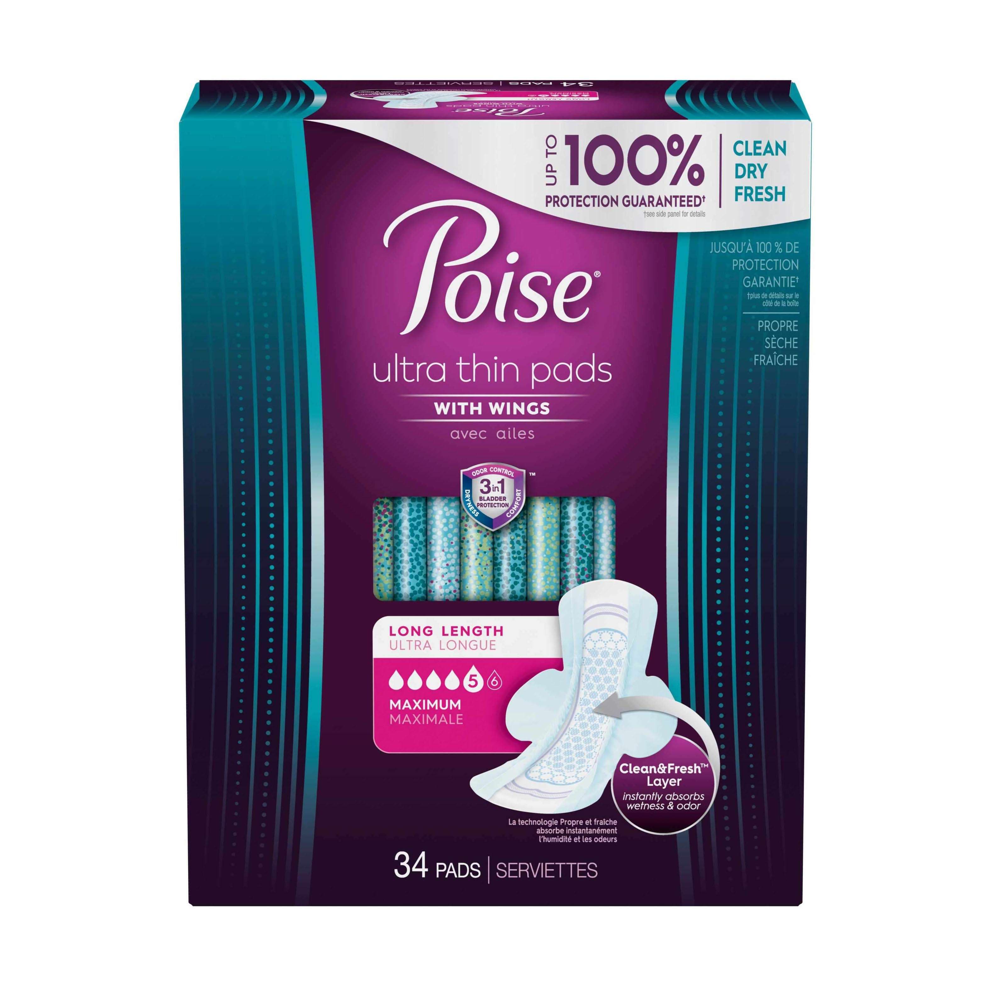 Poise Ultra Thin Max Pad