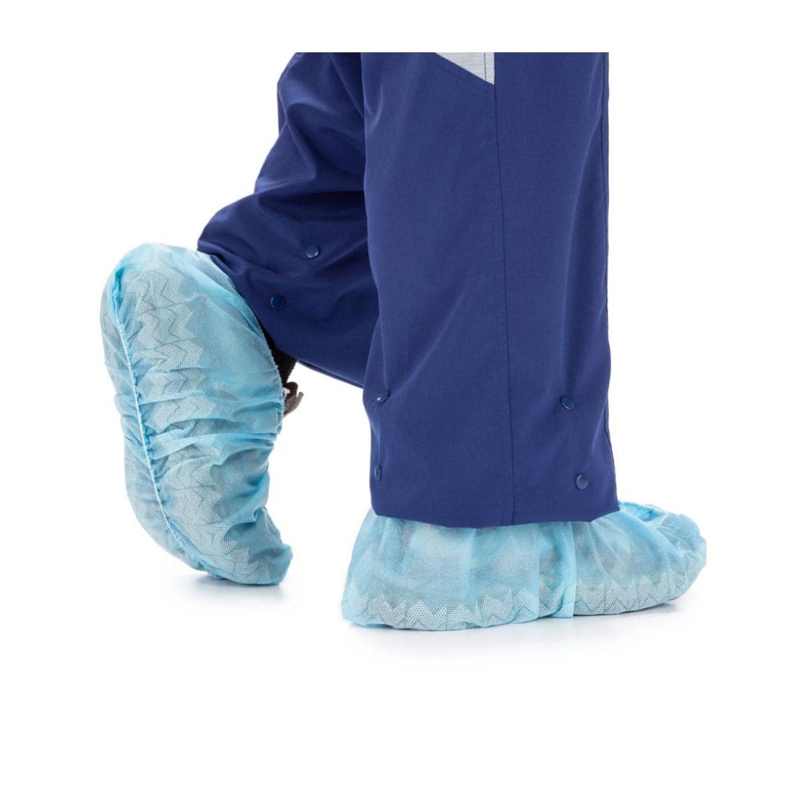 Convertors Shoe Cover, Anti-Skid, Spunbond Polypropylene, XL, Blue - Box of 100