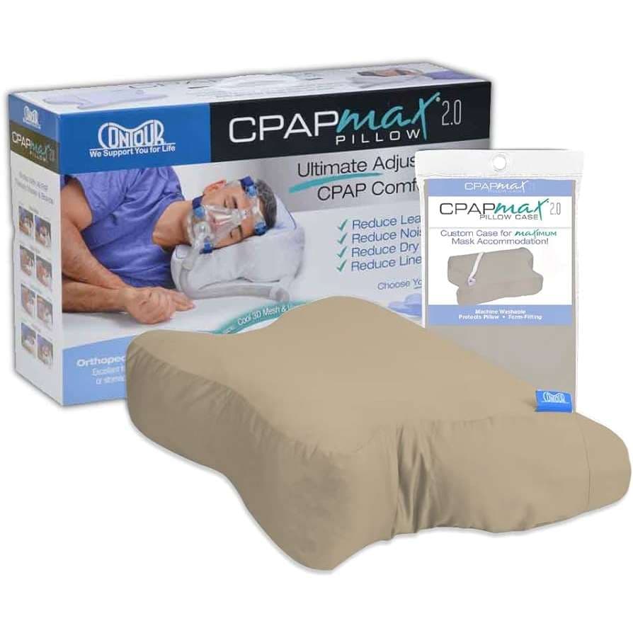 Contour CPAPMax 2.0 CPAP Pillow Case, Beige