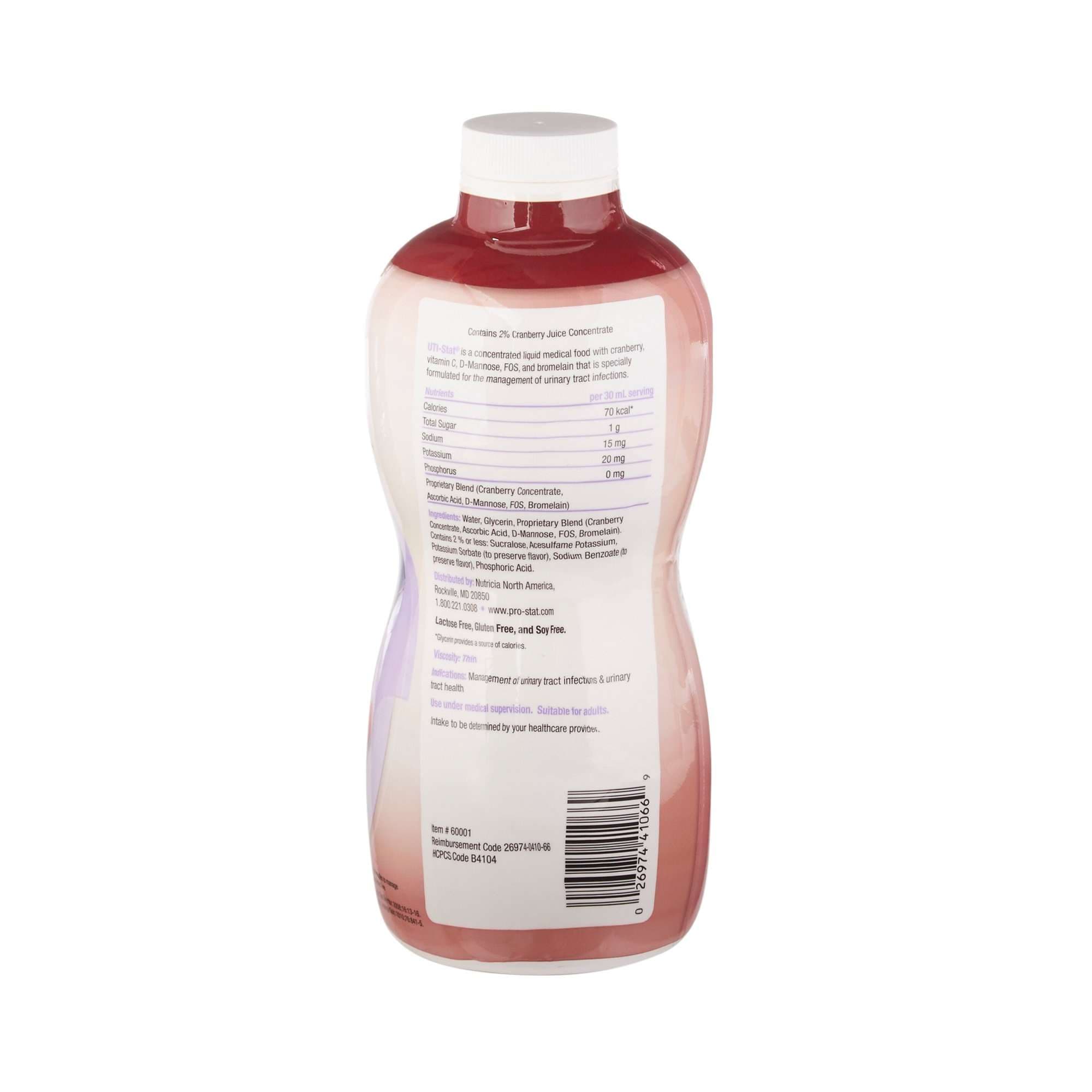 UTI-Stat Oral Supplement, Cranberry, 30 oz. Bottle - Image 3