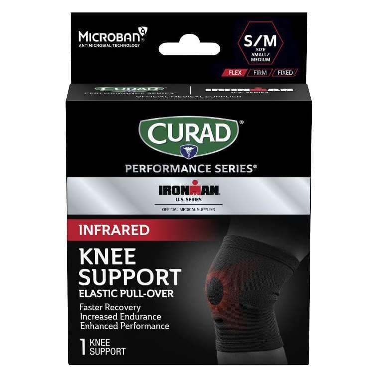 Curad Performance Series Infrared Elastic Knee Support - Image 1