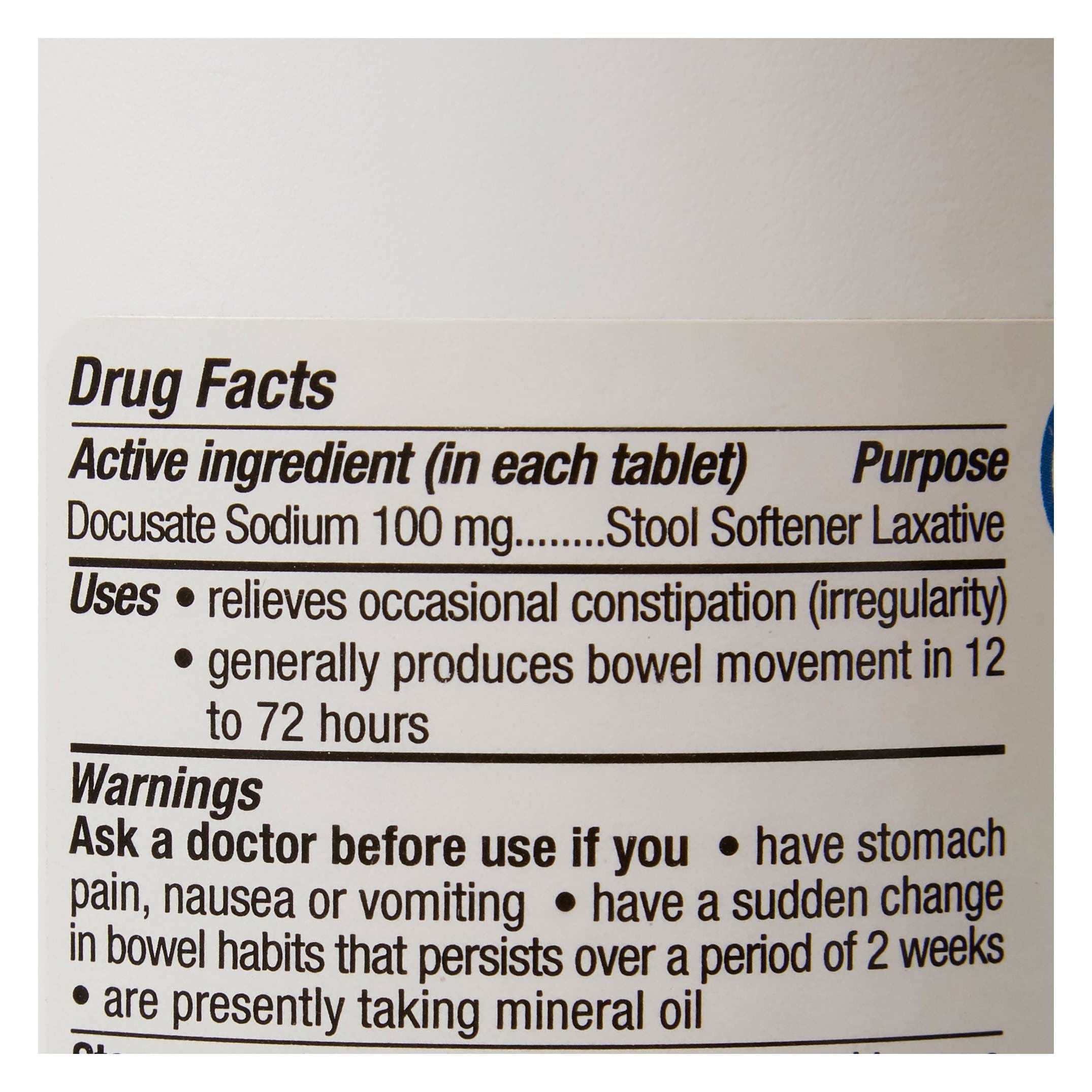 Geri-Care Docusate Sodium Stool Softener Tablet, 100 mg - Image 3