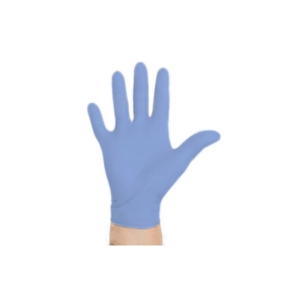 Halyard Aquasoft Powder-Free Nitrile Exam Gloves - Image 1