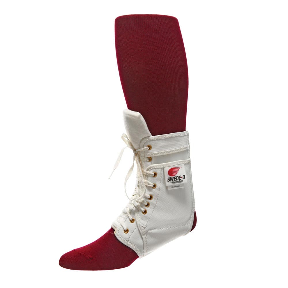 Swede-O Ankle Lok Brace Padded Tongue, White
