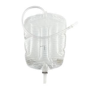 Conveen Security + Contoured Leg Bag with 18" Non Adjustable Tubing - Image 1