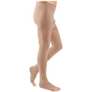Medi Mediven Plus Men's Leotard Compression Stocking, Size 5, Beige - Image 1