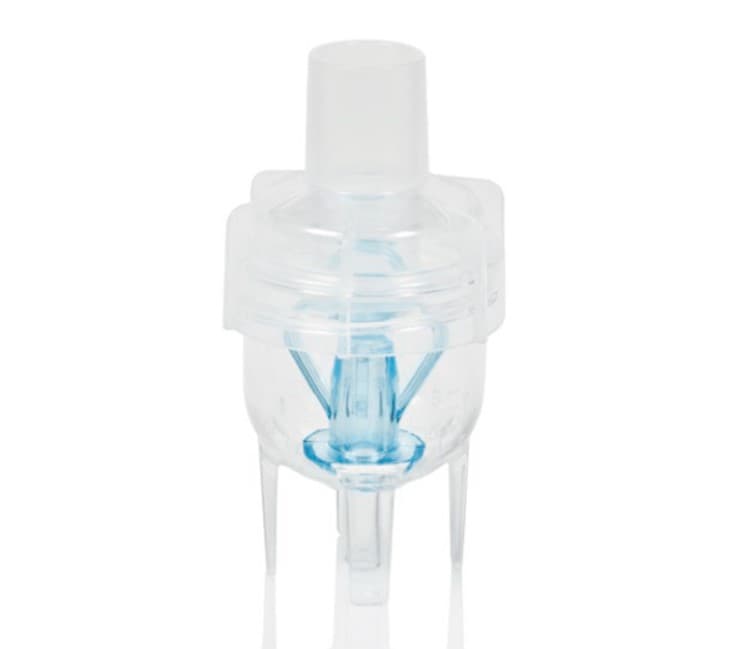 AirLife Misty Max 10 Nebulizer with Baffled Tee, 7 Ft U-Connect-It Tubing, Mouthpiece and 6" Flextube - Image 2