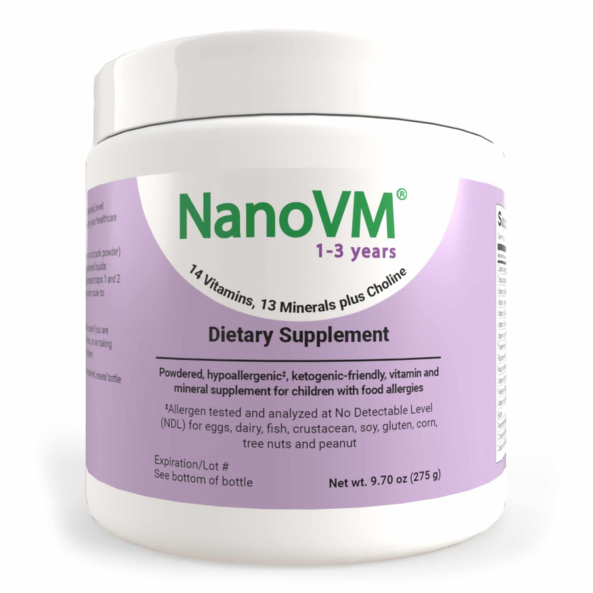 NanoVM Vitamin and Mineral Dietary Supplement - Image 1