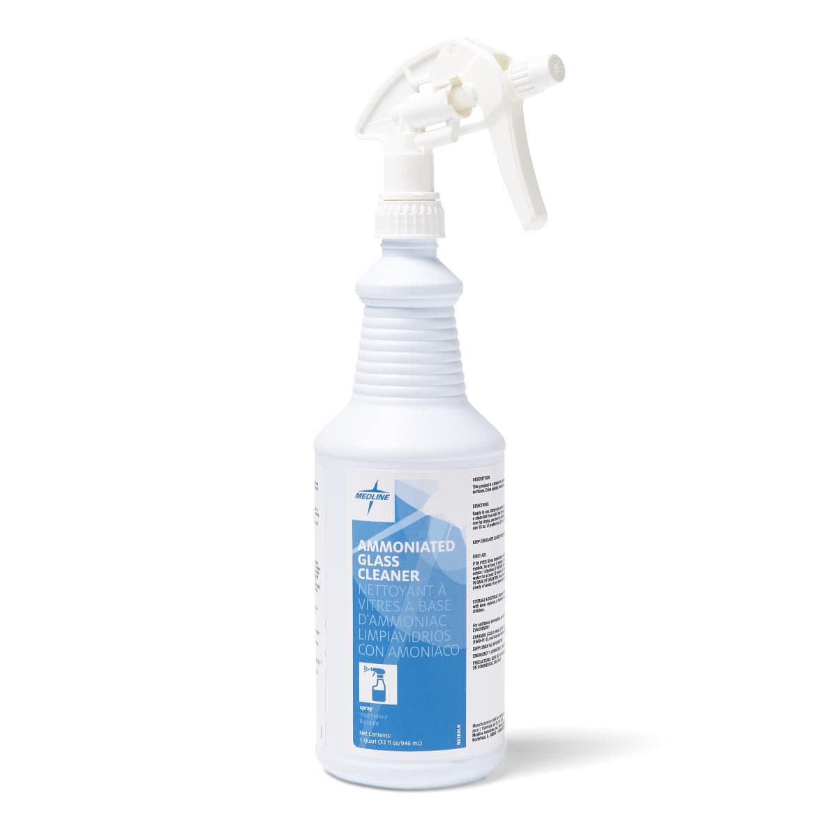 Medline Glass and Utility Cleaner, 32 oz - Case of 12 - Image 1